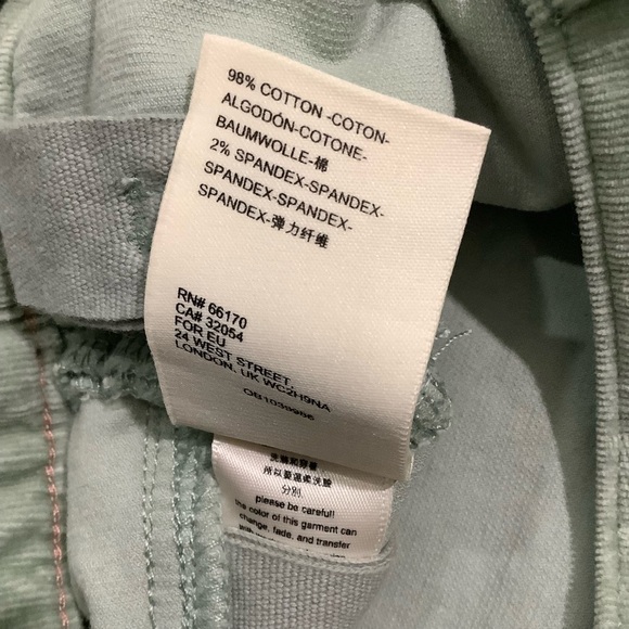 Pilcro & The Letterpress Anthropologie High Rise Skinny Pants Corduroy - Picture 12 of 13